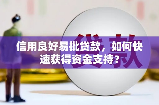 玉山信用良好易批贷款，如何快速获得资金支持？