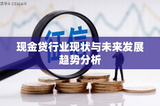 玉山现金贷行业现状与未来发展趋势分析