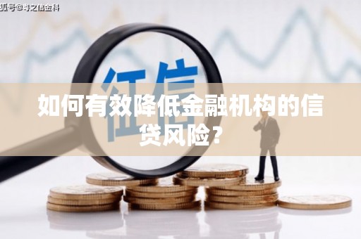 玉山如何有效降低金融机构的信贷风险？