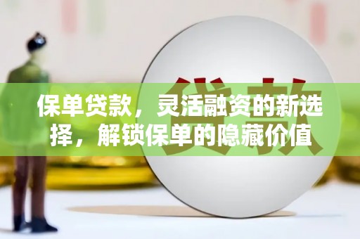 玉山保单贷款，灵活融资的新选择，解锁保单的隐藏价值