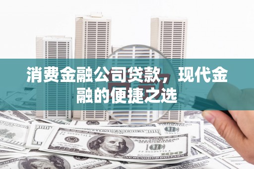 玉山消费金融公司贷款，现代金融的便捷之选