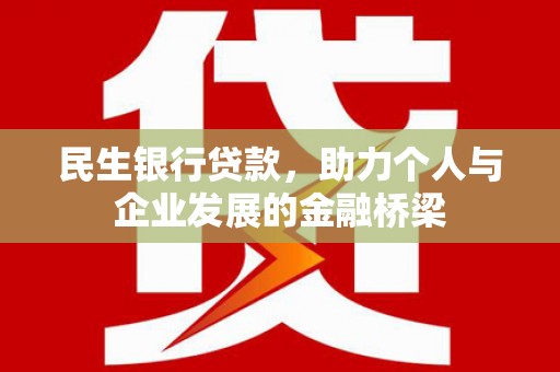 玉山民生银行贷款，助力个人与企业发展的金融桥梁