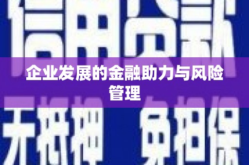 玉山企业发展的金融助力与风险管理