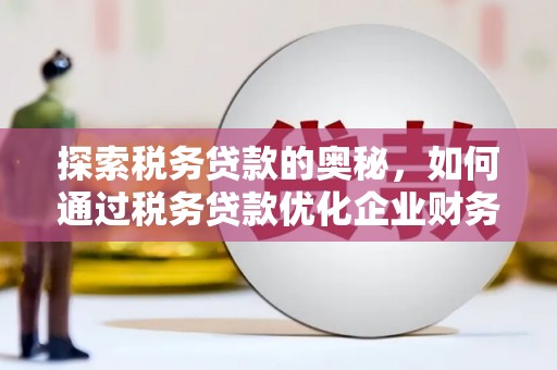 玉山探索税务贷款的奥秘，如何通过税务贷款优化企业财务