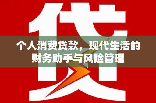 玉山个人消费贷款，现代生活的财务助手与风险管理