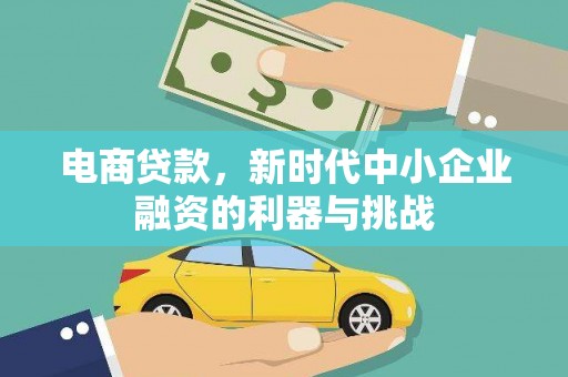 玉山电商贷款，新时代中小企业融资的利器与挑战