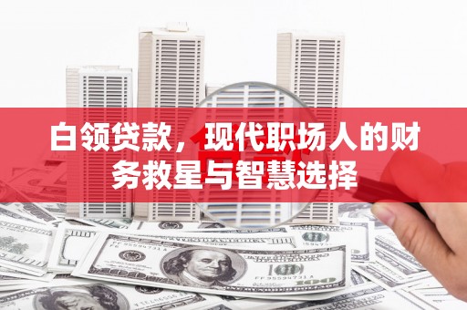 玉山白领贷款，现代职场人的财务救星与智慧选择