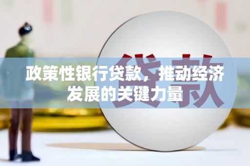 玉山政策性银行贷款，推动经济发展的关键力量