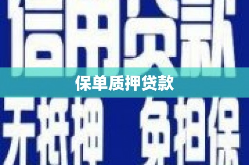 玉山保单质押贷款