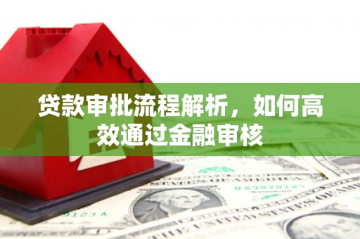 玉山贷款审批流程解析，如何高效通过金融审核