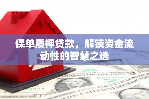 玉山保单质押贷款，解锁资金流动性的智慧之选