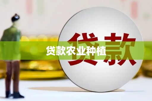 玉山贷款农业种植