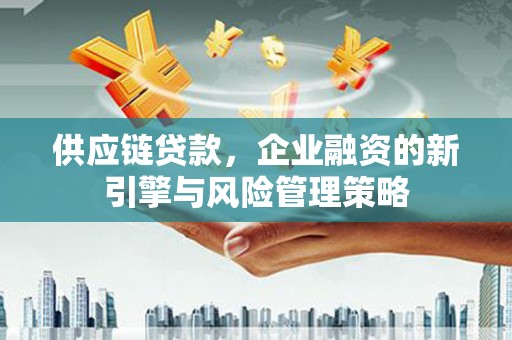 玉山供应链贷款，企业融资的新引擎与风险管理策略