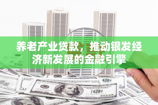 玉山养老产业贷款，推动银发经济新发展的金融引擎