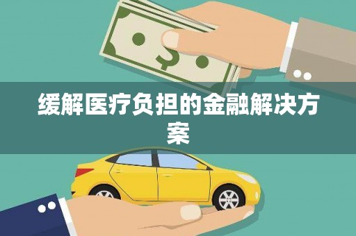玉山缓解医疗负担的金融解决方案