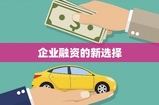 玉山企业融资的新选择